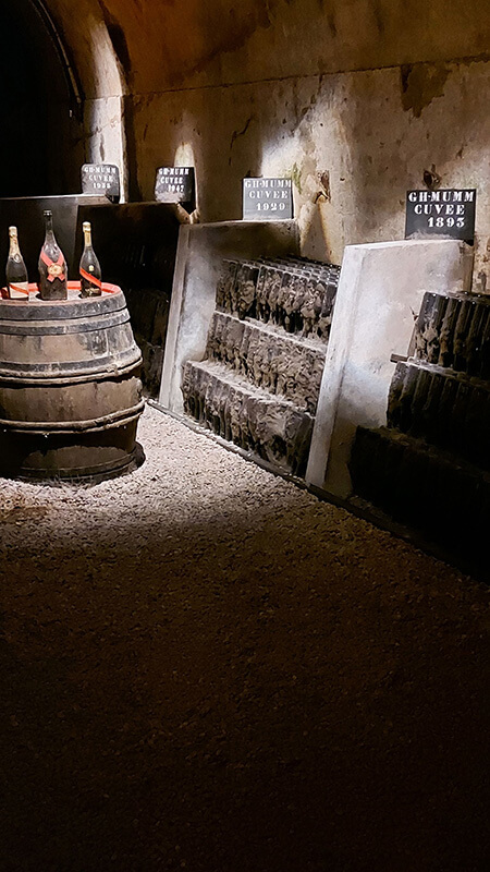 Boroslány Mumm ház Pezsgők