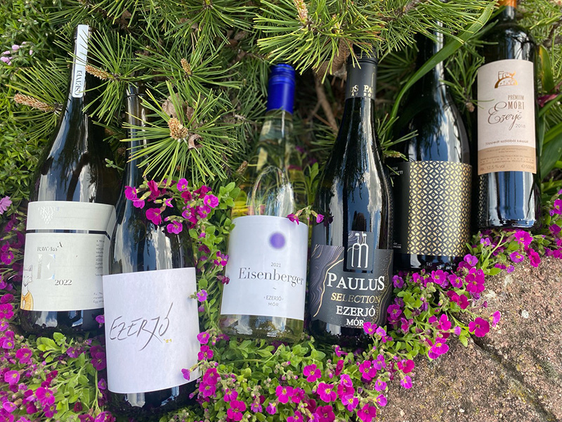 Ezerjó Közösségi Borcsomag Palackok